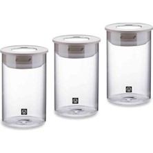 Feyza Design Pratik 3'lü Saklama Seti, Hızlı ve Güvenli Saklama Çözümü