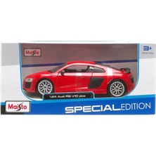 SHC4200 NESSIWORLD31513 1:24 Nessiworld Audi R8 V10 Model Araba -Necotoys