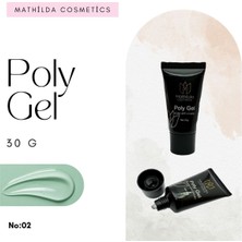 Özgürce Şeffaf Poly Gel 30 ml No: 02, Profesyonel Tırnak Jel Ürünü