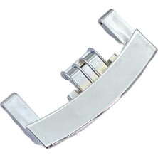 Süppürge Fagor Ile Uyumlu FE7214B Çamaşır Makinesi Kapak Mandalı Tutamağı Inox