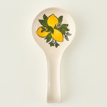Feyza Design Beyaz Lemoncello Kirli Kaşıklık, 11,5X24 Cm, Şık ve Pratik Tasarım