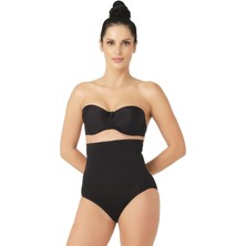 Liyuza Siyah Mı Emay 2029 Masajlı Double Slip Korse