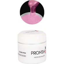 Özgürce Şeffaf ve Pembe Tonlarında, 50 ml Profesyonel Tırnak Jeli