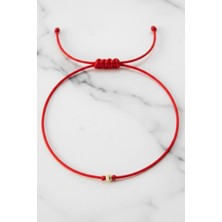 BymissMücevherat Şans ve Sevgili Bilekliği | 925 Ayar Gümüş Dorika Toplu Ayarlanabilir Ipli Bileklik 1 Adet ( Gümüş Renk Dorikalı )