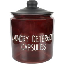 Feyza Design Pratik Cam Deterjanlık 3,8 Lt, Şık ve Dayanıklı Temizlik Aksesuarı