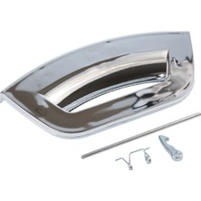Süppürge Hotpoint Ile Uyumlu Ariston WDD10760BXEU Çamaşır Makinesi Kapak Mandal Tutamağı Inox