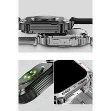 Starseven Od3 2.1 Inç IPS Ekran IP68 Su Geçirmez Konuşma ve Nfc Özellikli Akıllı Saat - Gümüş