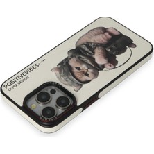 Starseven Iphone 14 Fun Magsafe Kapak - Beyaz