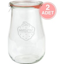 Feyza Design 1750 ml Cam Kavanoz Lale Serisi Takım, Şık ve Dayanıklı Tasarım