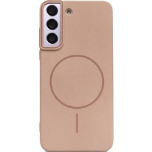 Fenza Samsung Galaxy S22 Uyumlu Kamera Çıkıntılı Magsafe Wireless Şarj Özellikli Sert Sararmaz Silikon Kılıf