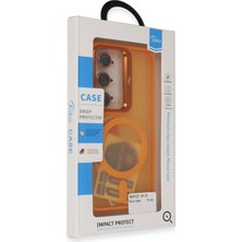 Starseven Galaxy S24 Flet Lens Magsafe Kapak - Turuncu