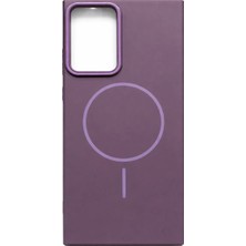 Fenza Samsung Galaxy Note 20 Ultra 5g Uyumlu Kamera Çıkıntılı Magsafe Wireless Şarj Özellikli Sert Sararmaz Silikon Kılıf