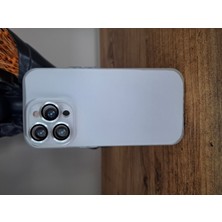 Epro iPhone 15 Pro Uyumlu Ultra Ince Tam Kamera Lens Korumalı Hoparlör Toz Önleycili Mat Şeffaf Kılıf