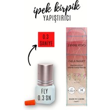 Özgürce Ipek Kirpik Yapıştırıcı, Güçlü ve Hafif, Uzun Süre Kalıcı 75 Karakter