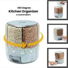 Feyza Design Pratik ve Şık Bakliyat Saklama Kutusu, Mutfakta Düzen Sağlar