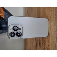 Epro iPhone 15 Pro Uyumlu Ultra Ince Tam Kamera Lens Korumalı Hoparlör Toz Önleycili Mat Şeffaf Kılıf