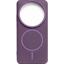 Fenza Xiaomi 15 Ultra Uyumlu Kamera Çıkıntılı Magsafe Wireless Şarj Özellikli Sert Sararmaz Silikon Kılıf