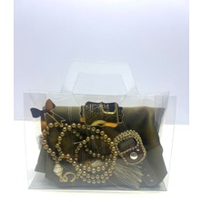 Asetat Çanta Içerisinde Örtü, Inci Tesbih, Taşlı Zikirmatik – Hac Umre Mevlüt Hediyelik Seti