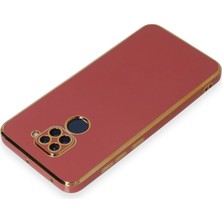 Starseven Redmi Note 9 Kılıf Volet Silikon - Kırmızı