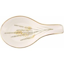 Feyza Design Şık Botanical Desen 7 Kaşıklık Seti 19CM, Zarif ve Kullanışlı Tasarım