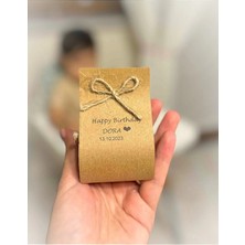 Bernami Pinterest 1 Adet Süslemeli Mini Bubble Mum,nikah Şekeri,doğum,sünnet,düğün,nişan Söz,kına,doğum Günü