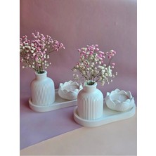 Bernami Pinterest Pampas Vazo Set Lotus Tealight Mumluk Şık Sunum Altlığı Tv Ünitesi Mutfak Kış Bahçesi Raf Süsü