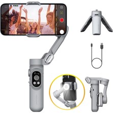 Fogy Smart x Fonksiyonlu El Tipi Stabilizatör Gimbal Yapay Zeka Destekli Tripod