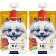 Taze Sığır Etli&havuçlu Köpek Et Ezmesi 90 gr 2li Paket