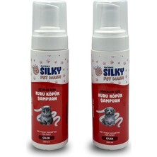 Silkypetwash - Köpek ve Kedilere Özel Çilek Özlü Kuru Köpük Şampuan - 200ML