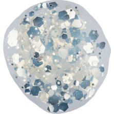 Alıx Avıen Gümüş Işıltılı Şeffaf Kalıcı Oje 110-YOĞUN Renk Veren Jel Oje 12 Ml-Nail Uv Gel Polish 11