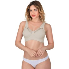Liyuza Ten Mı Emay 181 C Dantelli Toparlayıcı Cotton Sütyen