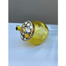 Feyza Design Cam Kavanoz, Emaye Kapaklı, Şık ve Dayanıklı, 75 Karakteri Aşmayan Ürün Başlığı