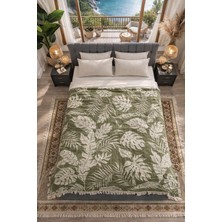 Shal Home %100 Pamuk Jagarlı Müslin Ayatak ÖRTÜSÜ-200X230CM