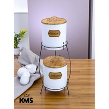 Feyza Design Iki Katlı Patates ve Soğan Sepeti Kovası, Pratik Saklama Çözümü