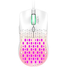 Aula S11 Pro 3600DPI RGB Optik Mouse Pembe Modeli Oyun ve Ofis İçin Uyumlu Özellikler