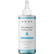 VOOP Yüz Maskesi Gözenek Sıkılaştırıcı Canlandırıcı Arındırıcı 200 ml Siyah Nokta Karşıtı Etkili Tonik
