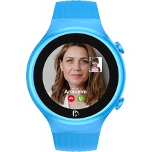 Wiky Watch 5s Mavi Çocuk Akıllı Saat - Görüntülü Arama, GPS, Sosyal Medya, Sağlık Takibi