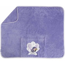 Milk Moo Soft Cuddles Bebek Battaniye Küçük Deniz Kızı (Lila)