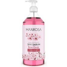 Maxrosa Kiraz Çiçeği Sıvı Sabun 750 ml Doğal Nemlendirici Özelliği ile Cilt Bakımına Destek