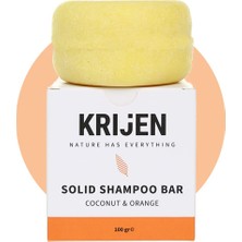 Hindistan Cevizi & Portakal Kabuğu Katı Şampuan 100 gr
