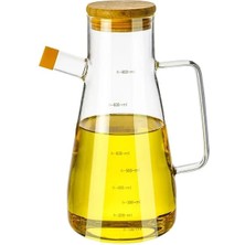 Orret Home 900 ml 2 Adet Borosilikat Cam Yağdanlık,termisil Isıya Dayanıklı Yağlık ve Sirkelik,zeyti