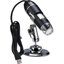 Alfalink 1600X Zoom 2mp USB Dijital Mikroskop 8 Ledli Kamera Saç, Cilt Analizi, Eğitim, Endüstriyel