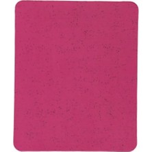 Usin Kum Desen Tip Kaymaz Taban Optik Bilgisayar Notebook Mouse Pad Maus Pad 17,5X21,5CM (Fuşya)