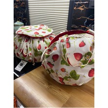 Feyza Design Battal Boy Xxl Yoğurt Mayalama Seti, Minder ve Tencere Taşıma Çantası