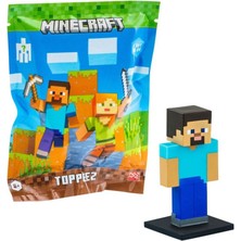 Flamex Pmı MC2005 Minecraft Sürpriz 3D Figür Toppeez 24LÜ