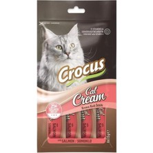 Crocus Somonlu Sıvı Kedi Ödül Maması 15 gr x 4 Adet