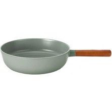 Alüminyum Döküm Wok Tava 26CM Gri