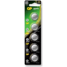 Gp Batteries CR2016 3V Lityum Düğme Pil 20'li Kart (20 Adet Pil)