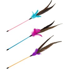 Kedi Oltası, Ucu TÜYLÜ-10CM, 30CM