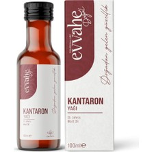 Evvahe 100 ml Doğal Kantaron Yağı Unisex Kullanıma Uygun Etkili Cilt Bakım Ürünü